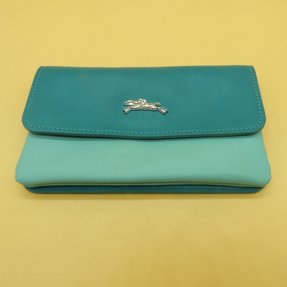 Longchamp Blue Wallet